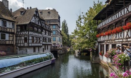 Les bateaux-mouches de Strasbourg