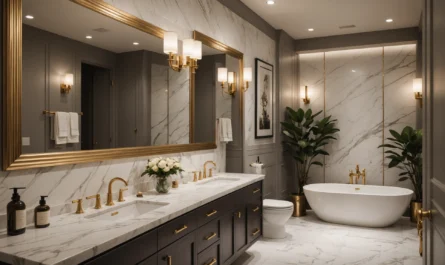 Design raffiné : inspirations monegasques pour salles de bain luxueuses