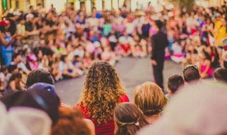 public lors d'un événement