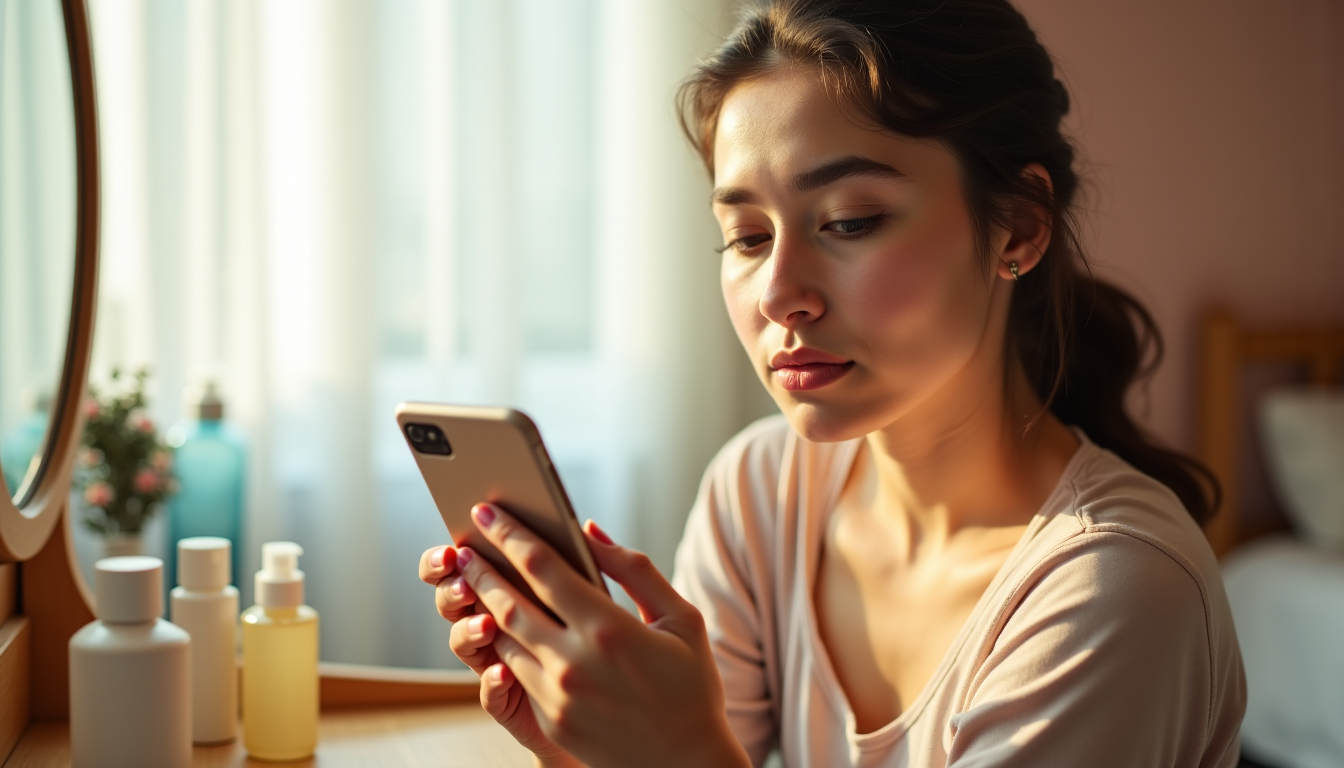 Comment trouver la routine parfaite pour peau sèche grâce à une application skincare ?