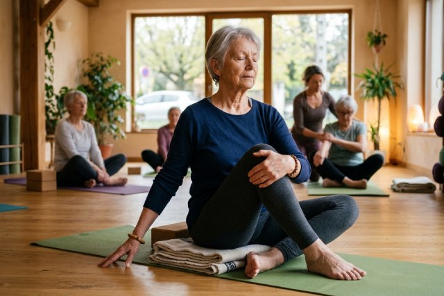 Yoga seniors : guide pour soulager douleurs chroniques et apaiser corps et esprit